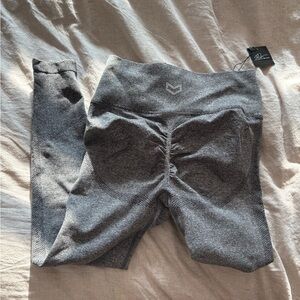Gray womens Leggings
